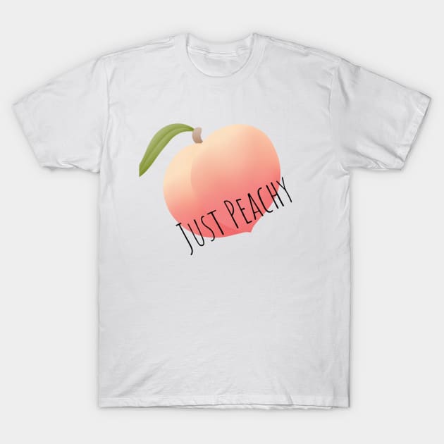 Just Peachy T-Shirt by Articfoxo